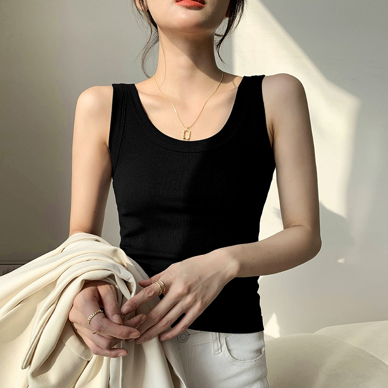 女士背心实物图