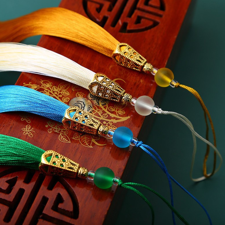 流苏/超纤皮革流苏/编绳/流苏绳结/三层流苏产品图