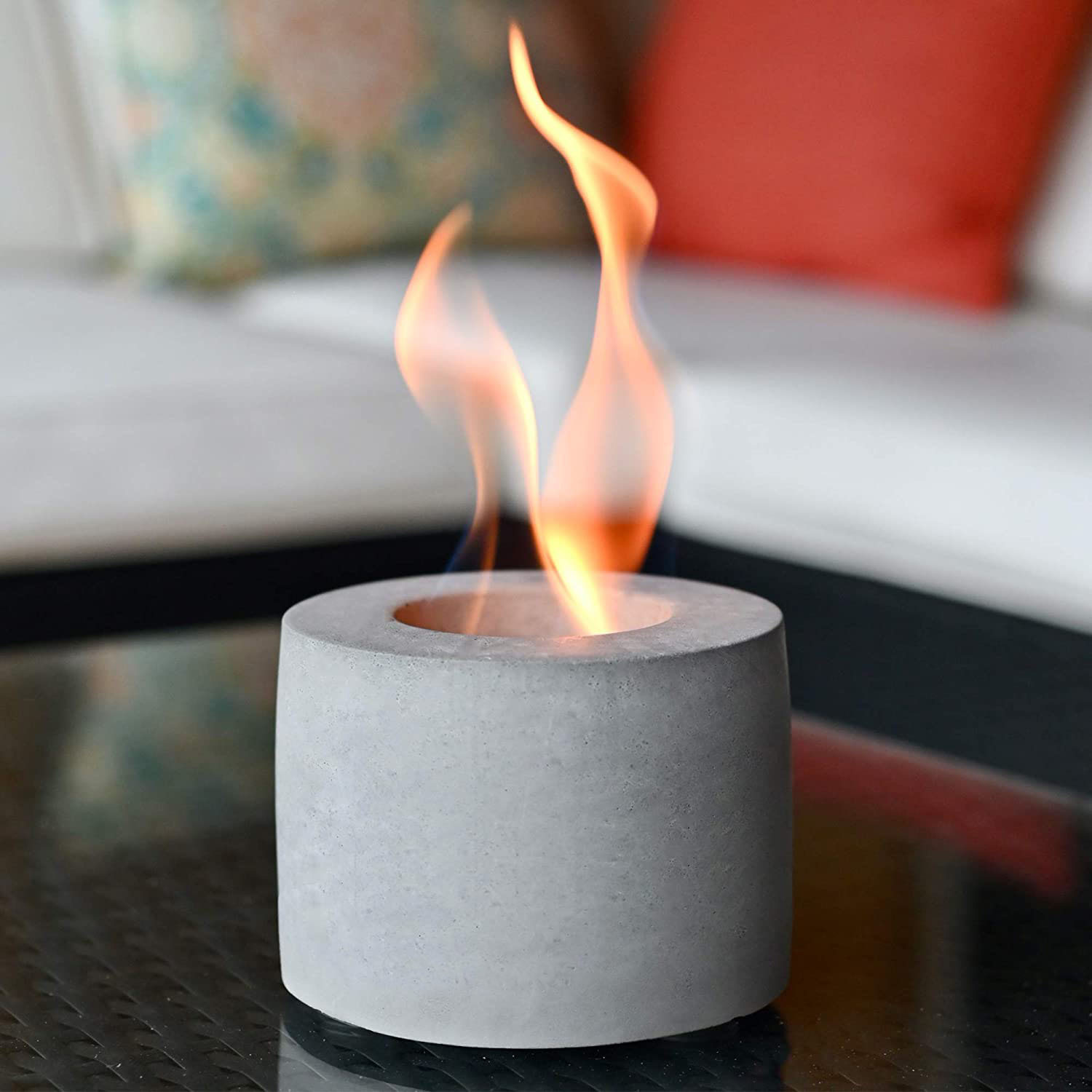Table top alcohol burner domestic non - carbon small stove heating furnace round cement furnace full figure