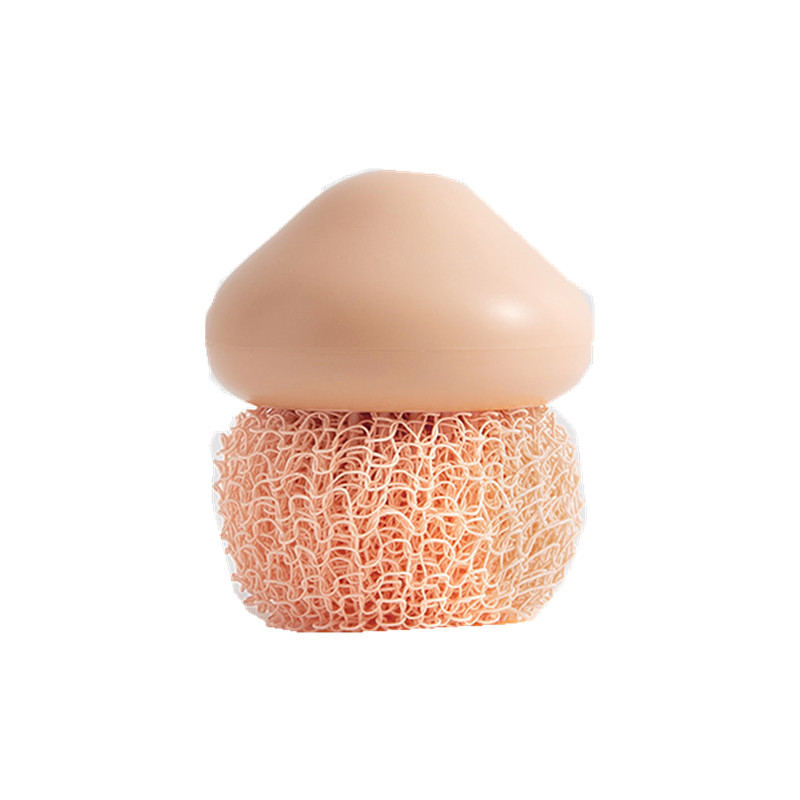 纳米清洁球钢白底实物图