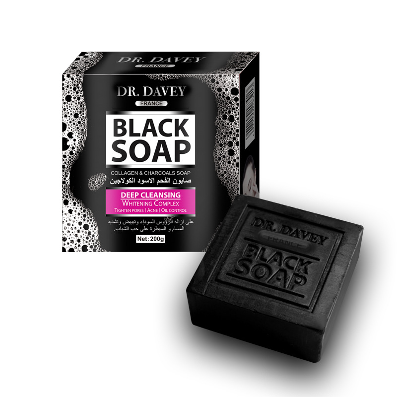 DR.DAVEY 黑炭皂 black charcoal soap 保湿补水