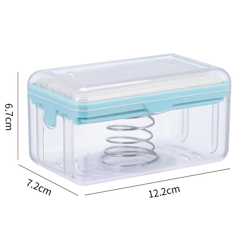 Creative soap box, light luxury multi-functional soap box, no-hand soap box, home storage box, draining rack Item Picture