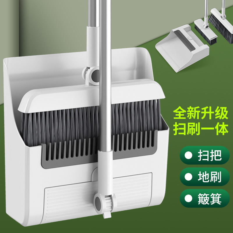 木棍拖把杆/水打扫/扫把组合/扫把/撮箕产品图