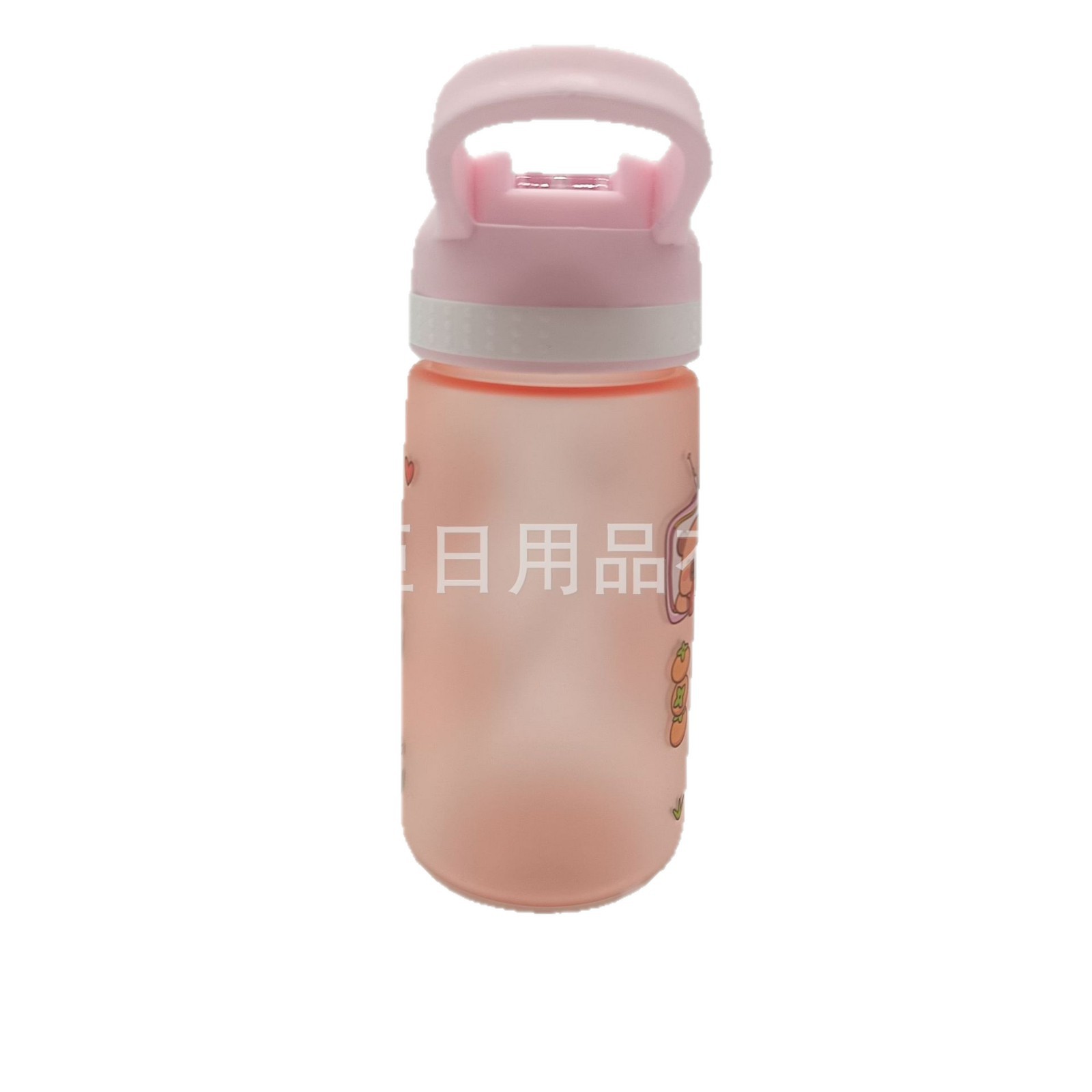 Wholesale of children's water cups with Kapibara patterns, small and portable water cups, student drinking space cups, and sports water bottles Item Picture