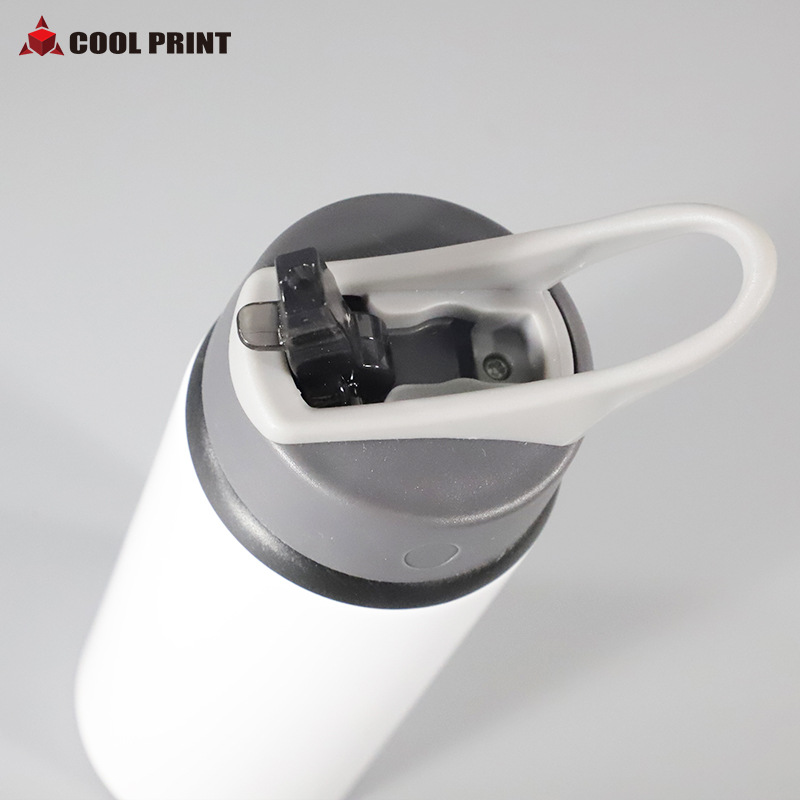 Heat transfer blank coating 600ml eagle-beak aluminum kettle outdoor sports water kettle can be printed with logo pictures portable aluminum kettle Specification image