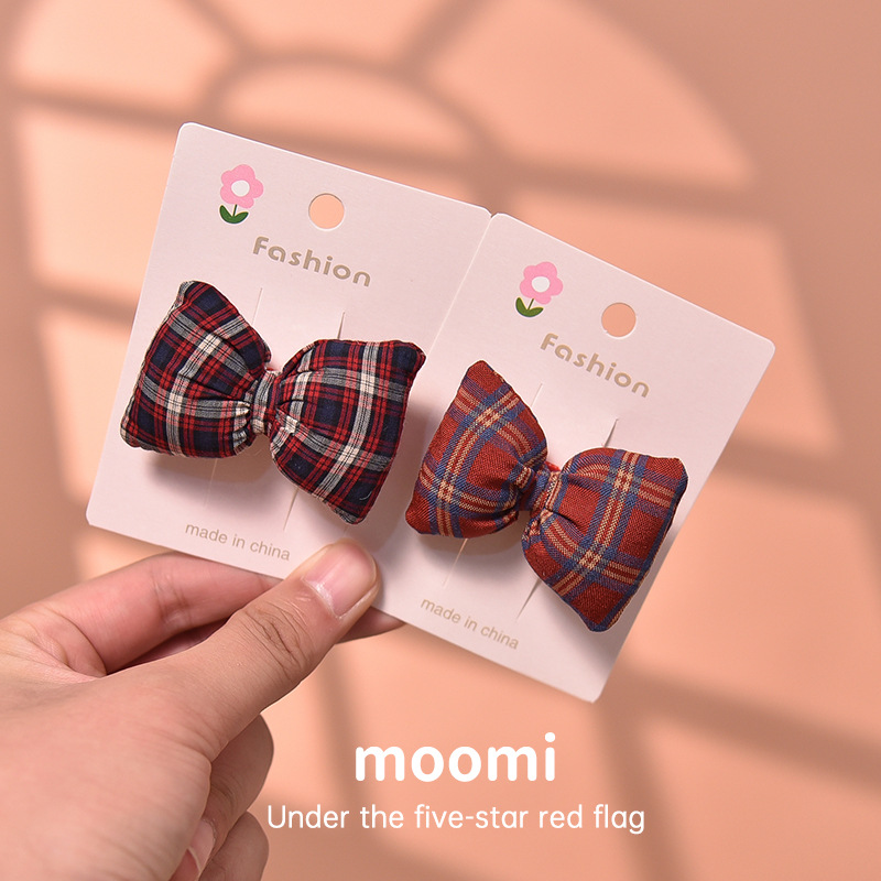 发夹/鸭嘴夹/新年红色发夹/儿童发夹/发饰产品图