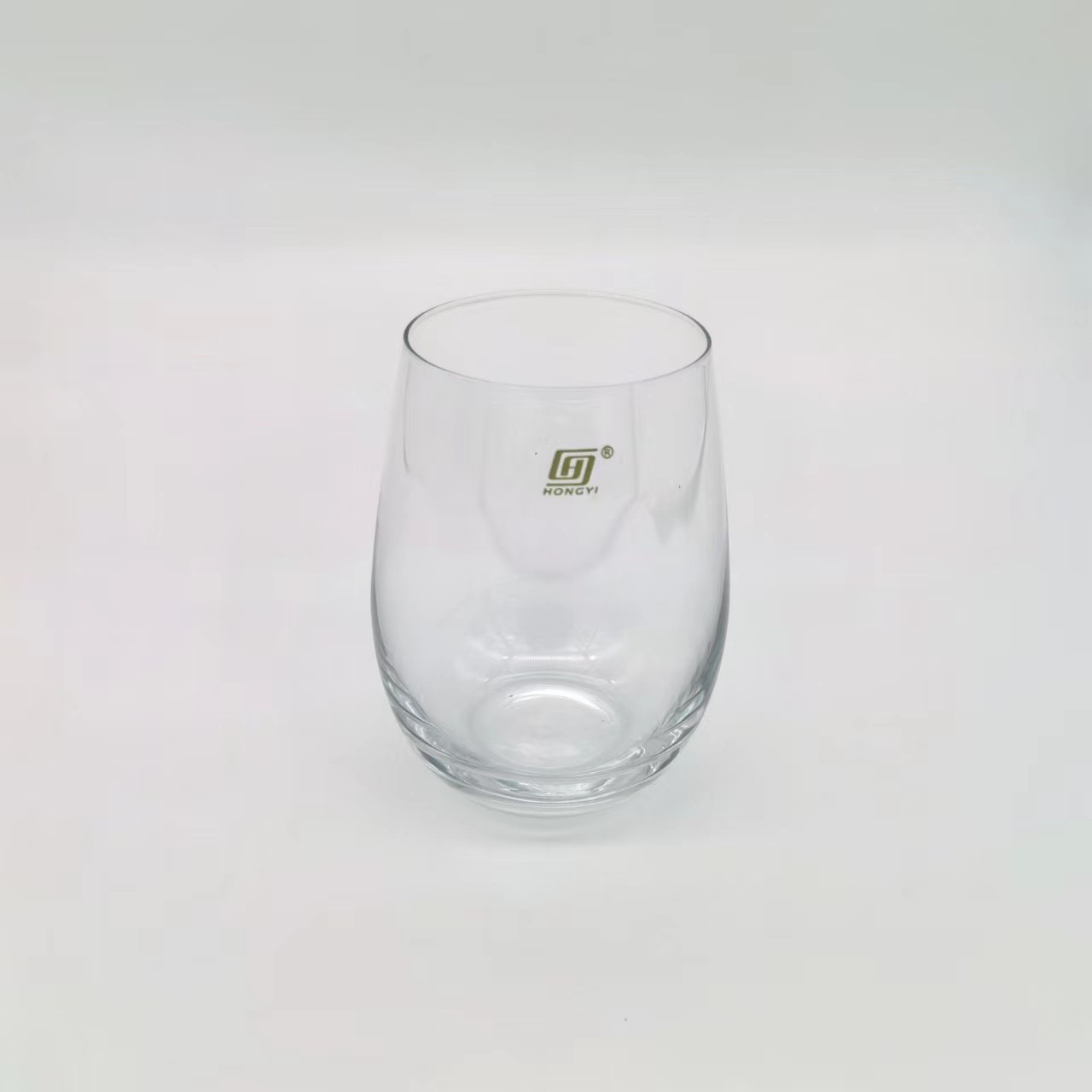 ins椭圆蛋形玻璃杯酒店ktv家用创意啤酒杯果汁杯水杯威士忌洋酒杯产品图