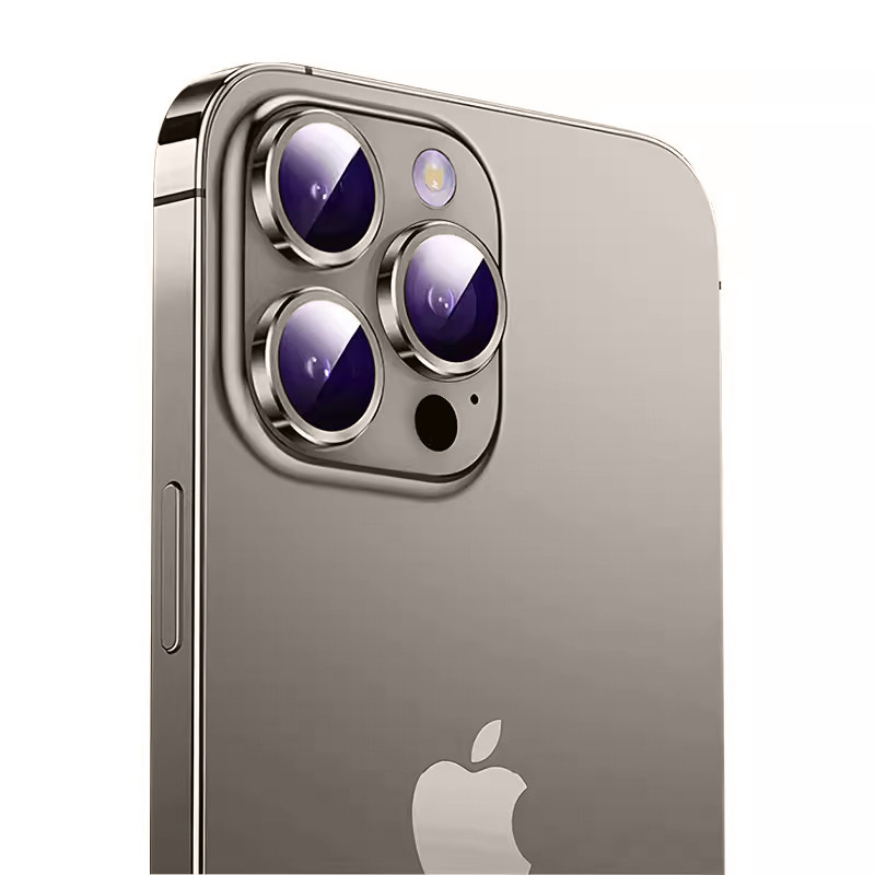 The original titanium metal is suitable for the lens film of Apple 15pro and the camera film of iPhone14promax. 13 metal Item Picture