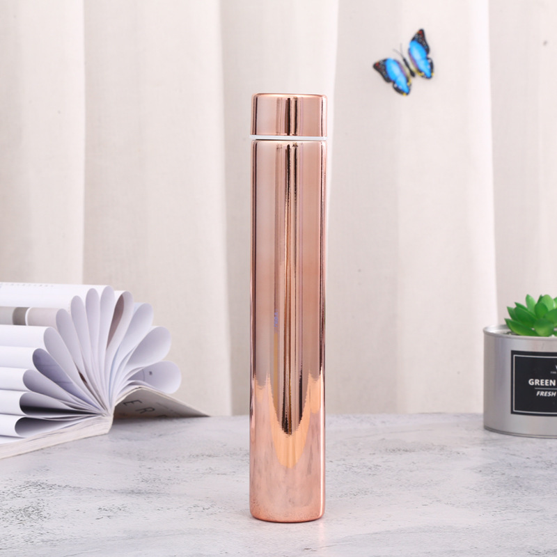 Amazon's best-selling solid-color fashionable car cups, customizable stainless steel insulated cups, outdoor portable and simple coffee cups details Picture
