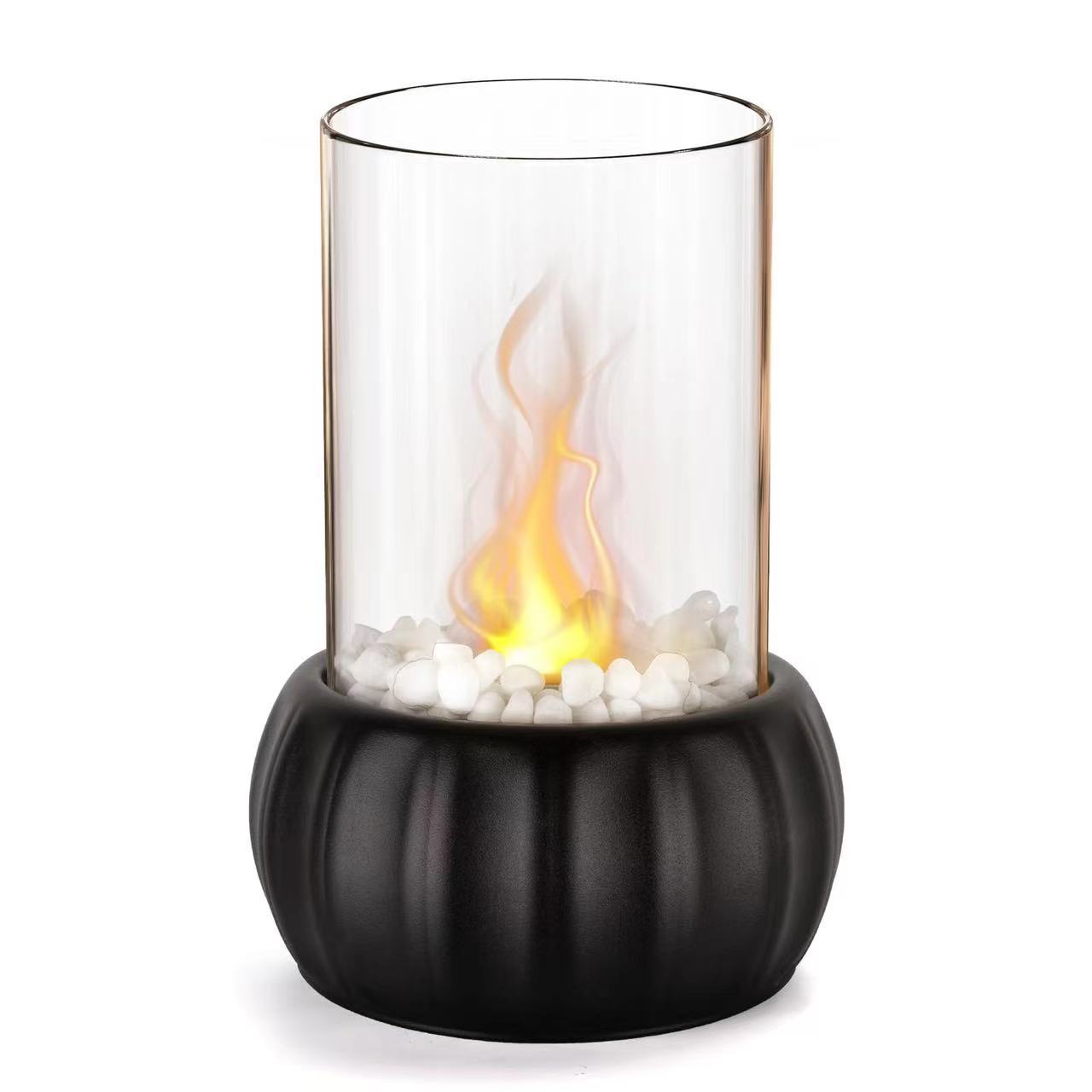 Table top alcohol fireplaces Indoor modern metal stoves Black portable real fire fireplaces Outdoor stoves cross-border wholesale Item Picture