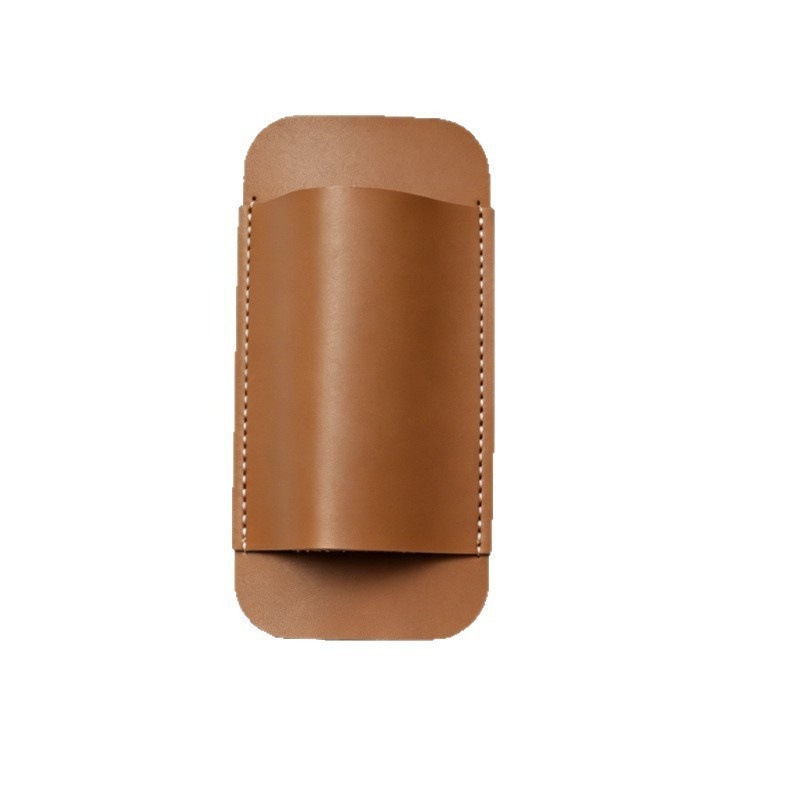 Outdoor survival leather folding knife case, Amazon cross-border EDC protective case in stock, waist-hung tactical tool knife case Item Picture