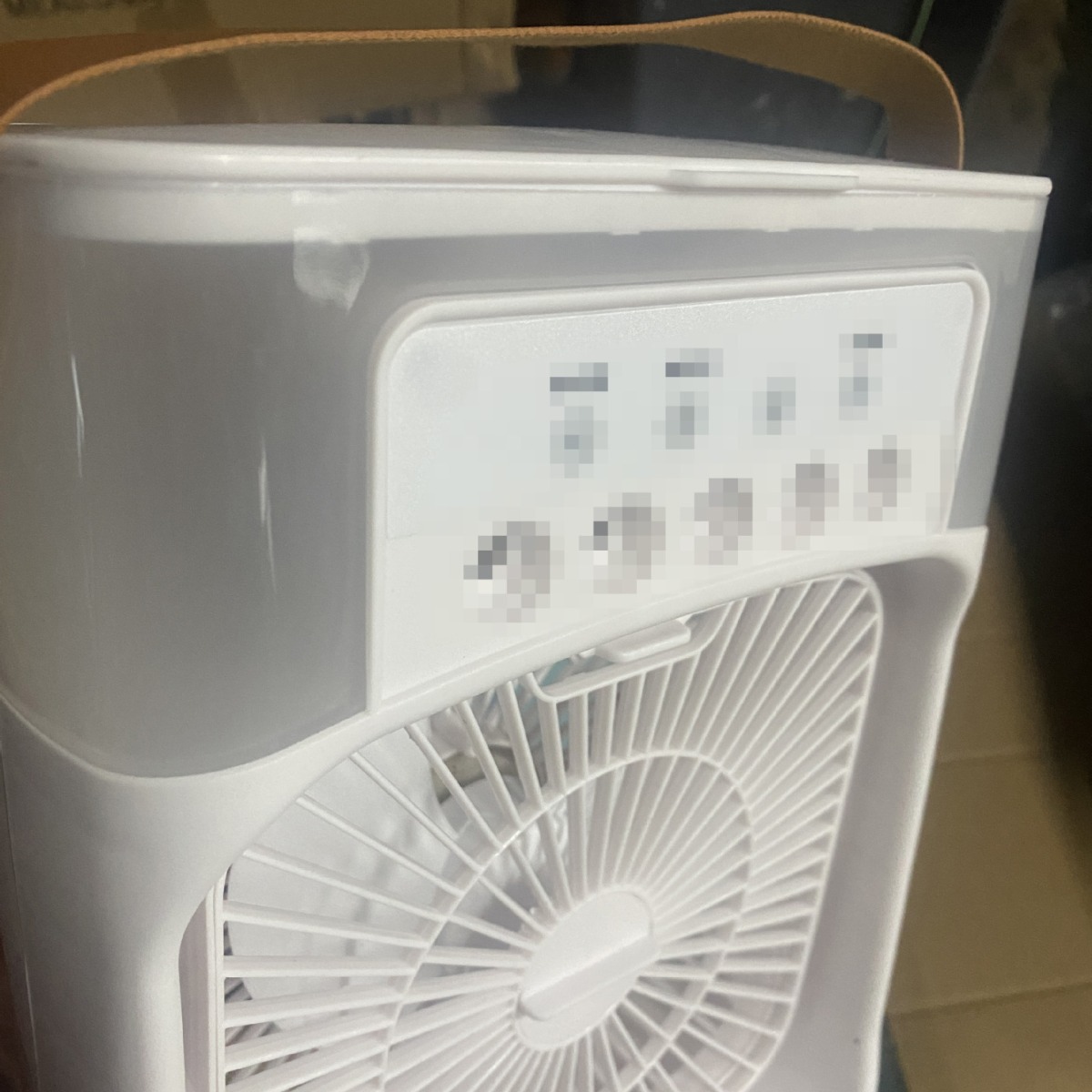 Home creative five-hole humidifying fan, spray cooling fan, usb desktop cooling fan