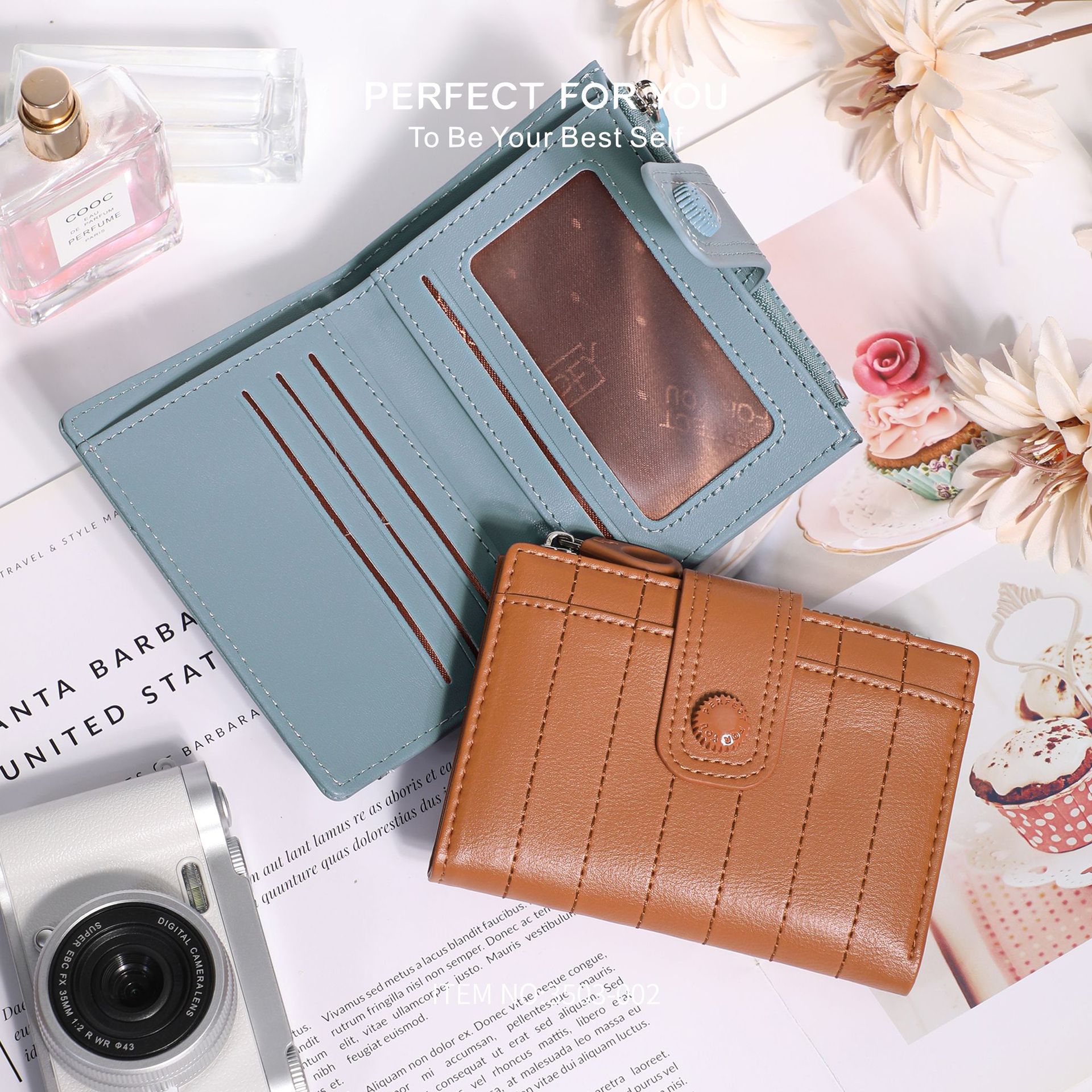 女士钱包实物图