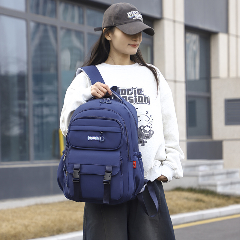 可爱大容量双肩包学生书包初高中旅行背包高颜值背包款式多样详情25