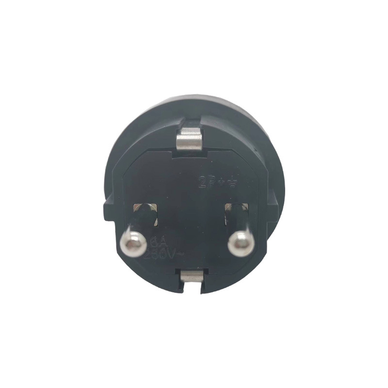 Factory Direct Sales European Standard German Standard British Standard Home Industrial Wiring Round Pin Round Core Assembly Plug Cross-Border Foreign Trade Application Scenario