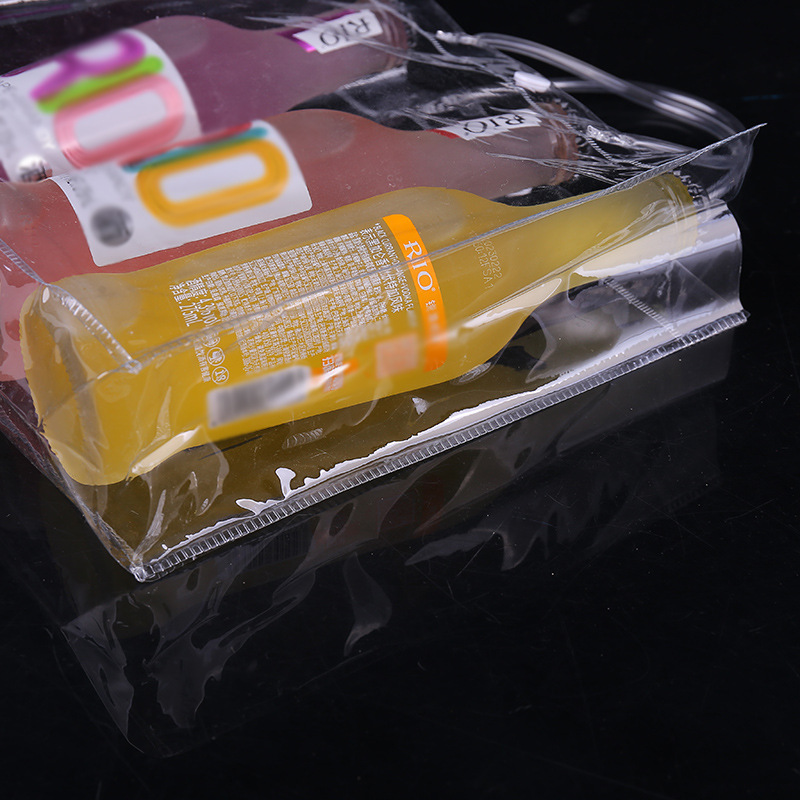 Factory stock blank transparent pvc bags, customized creative gift packaging bags, pvc handbags, customized wholesale Application Scenario