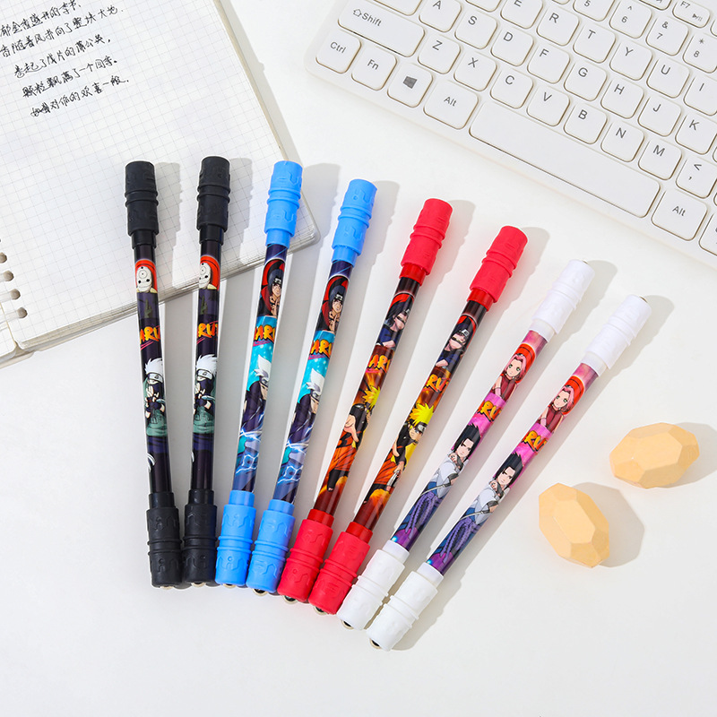 Yqiduo Cartoon Cartoon Turn Pen Boys Turn Pen Personality Stress Relief Gift Pen Signature Pen Neutral Pen Wholesale details Picture