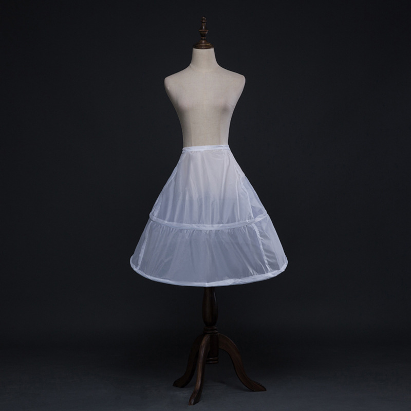 Factory wholesale bride wedding dress skirt support studio wedding dress special skirt lacing 3 rings plus net pompadour support details Picture