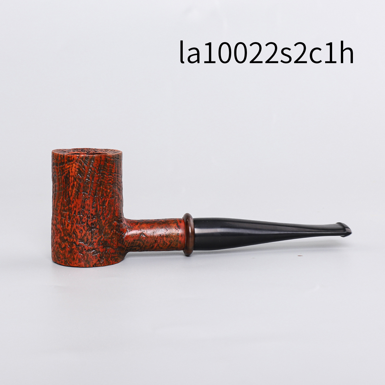 木香锤子式手工桌面斗石楠木烟斗配黑色硫化橡烟嘴实木烟斗代发