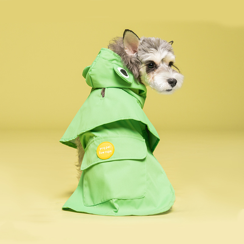狗狗雨衣小型犬宠物用品泰迪专用防水狗衣服斗篷跨境详情图1