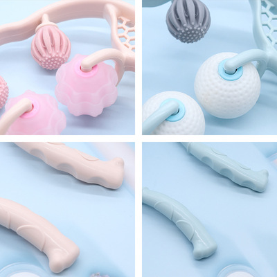 Shenyue New Four-Point Hand-Held Press Cervical Massager Multi-Purpose Clamp Neck To Send Elders Gifts Neck Massager Specification drawing
