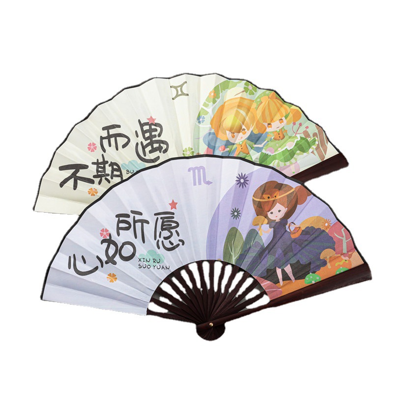 8寸动漫扇/卡通扇/儿童扇细节图