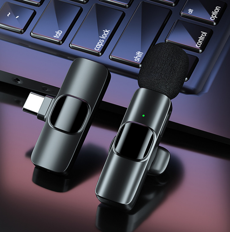 Wireless lapel microphone microphone