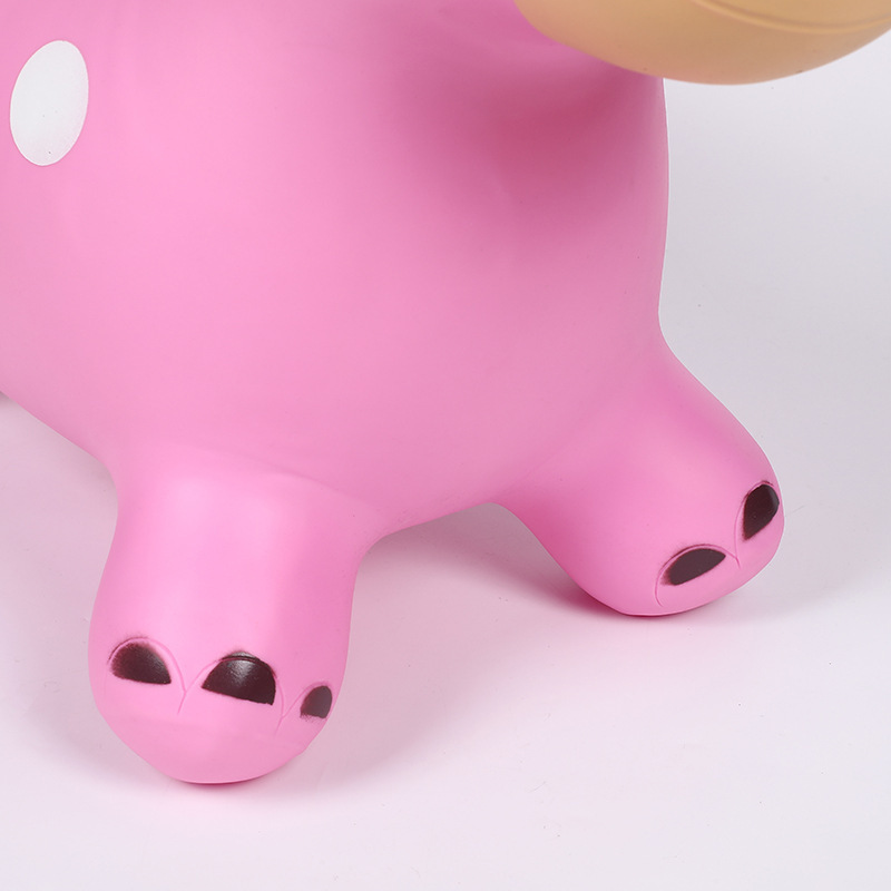 跳跳马儿童充气玩具可爱卡通宝宝防摔摇摇马加厚可坐骑幼儿园跳马细节图