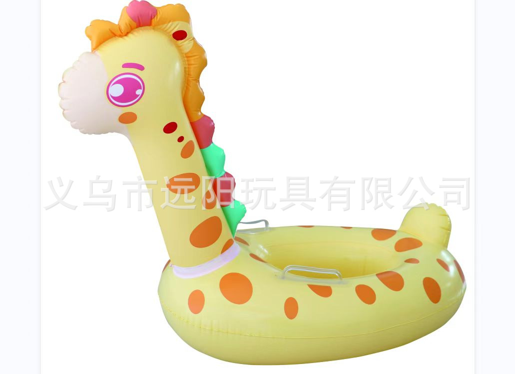Baby swimming ring, 0-1-3-6 years old, 2 flamingo anti-rollover underarm ride, home, children, baby seat ring details Picture