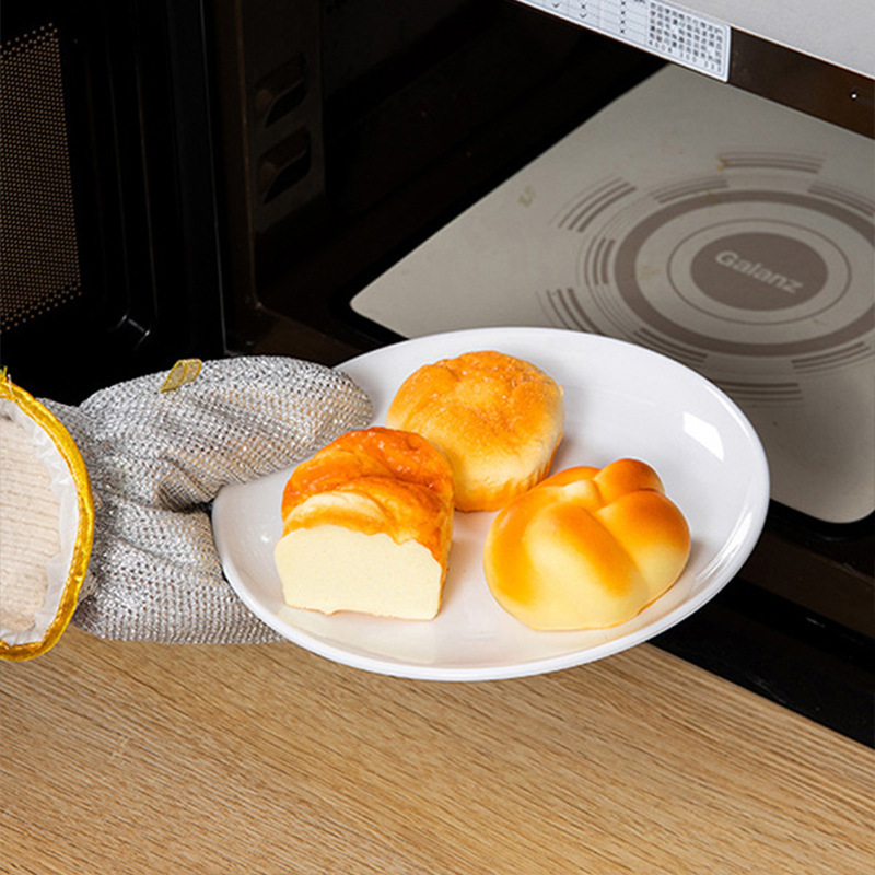 钢丝洗碗手套厨房家务清洁耐用防水刷碗非钢丝球防烫隔热刷锅手套详情图3