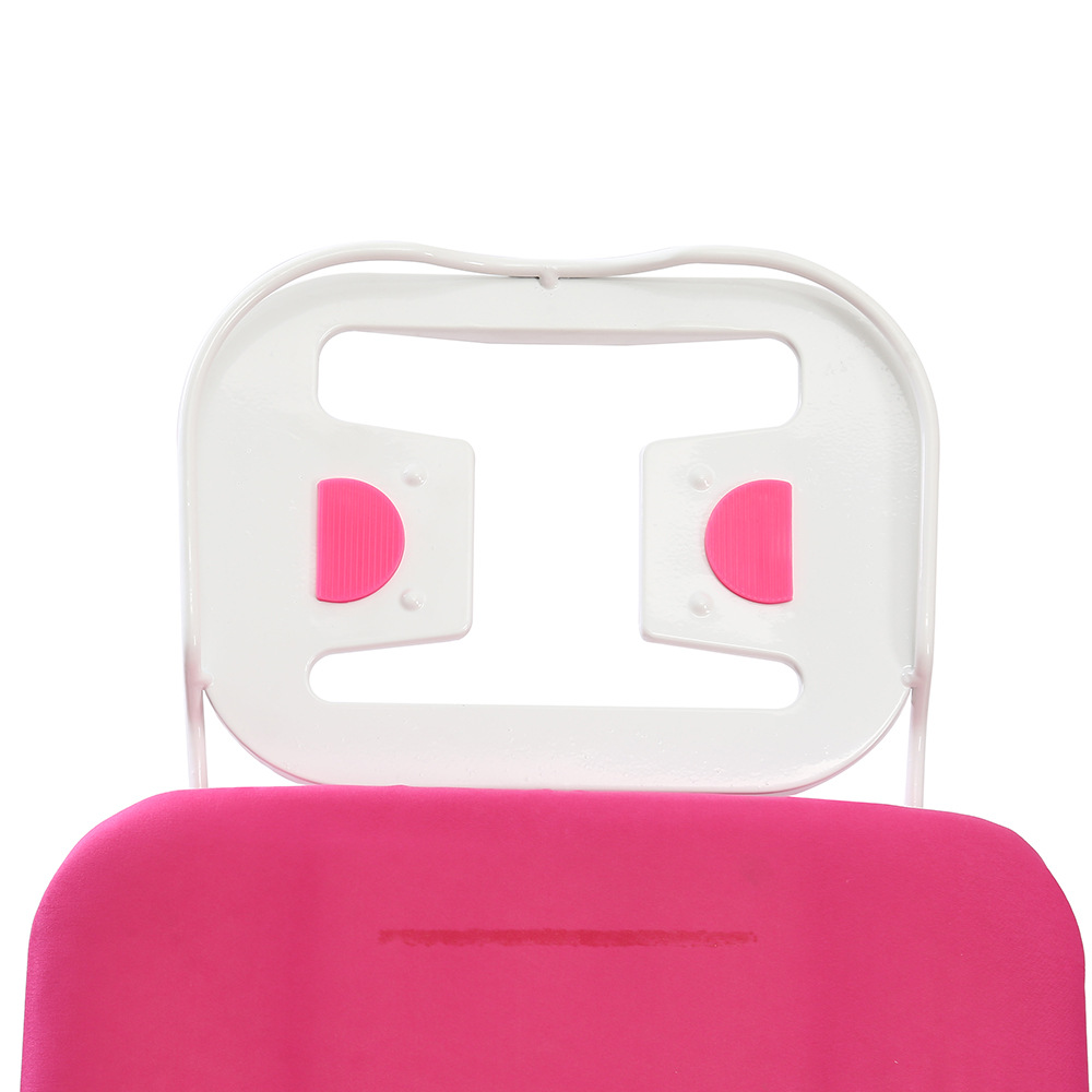 新款玫红色可折叠衣物熨烫版大号家用立式熨衣板台式熨斗架子批发白底实物图