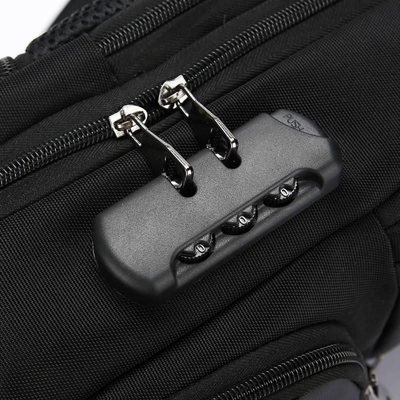 2024 New versatile casual large-capacity multi-functional backpack and fashionable Oxford fabric crossbody bag Specification image