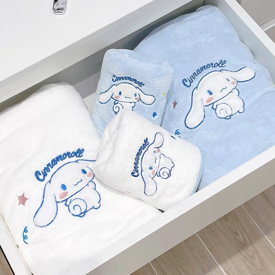 毛巾套装实物图