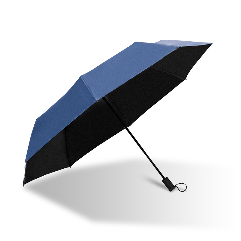 现货折叠雨伞白底实物图