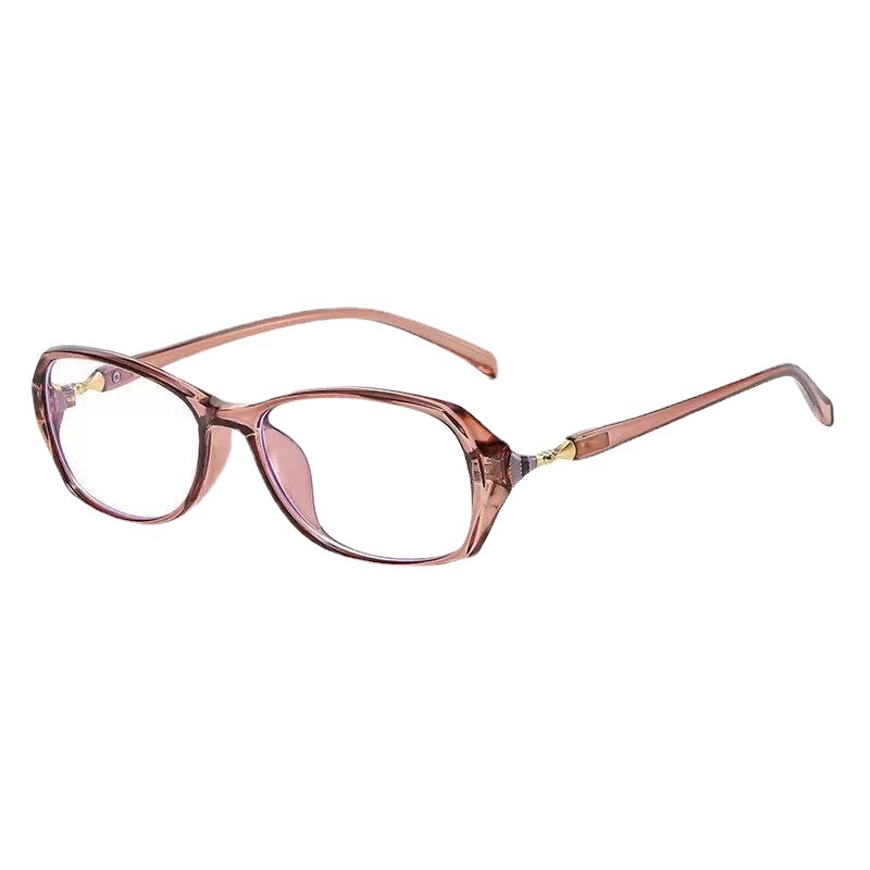 New anti-blue light presbyopia frame women's fashion Korean version ultra-light anti-blue light flat mirror street anti-blue light Specification image