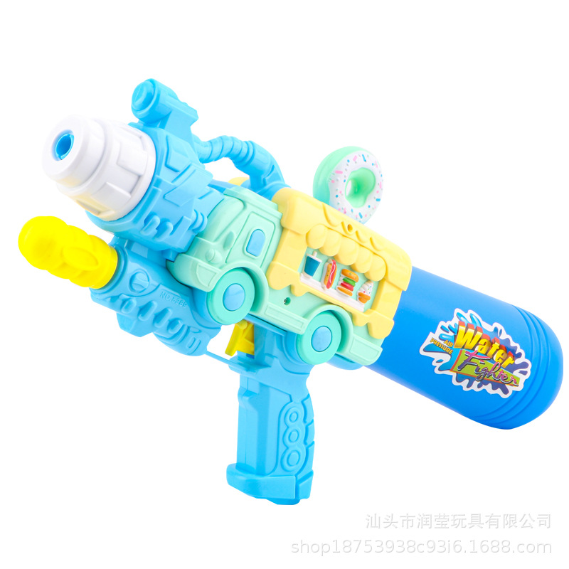 新款水枪儿童玩具抽拉式喷水打水仗神器男孩夏日户外流行水枪玩具详情图5