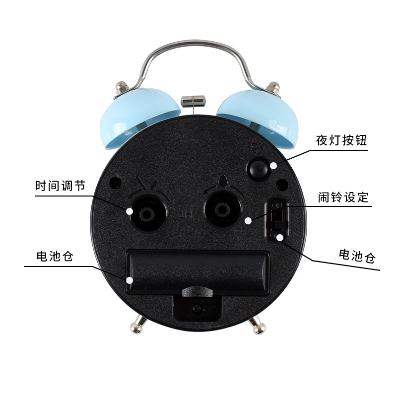 翰林时光/翰林/儿童钟表/复古电话机/铜像细节图