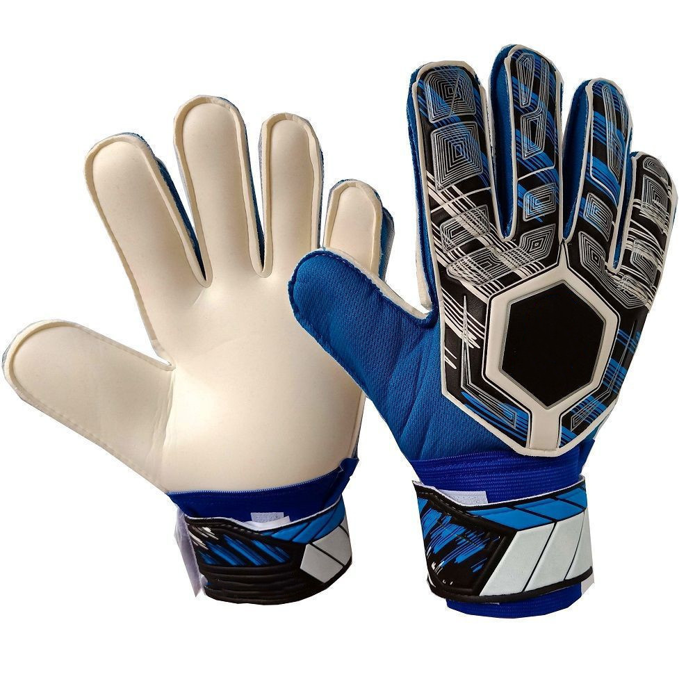 Professional training gloves for football, primary and secondary school goalkeeper, children's anti-slip goalkeeper gloves with latex finger protection Specification image