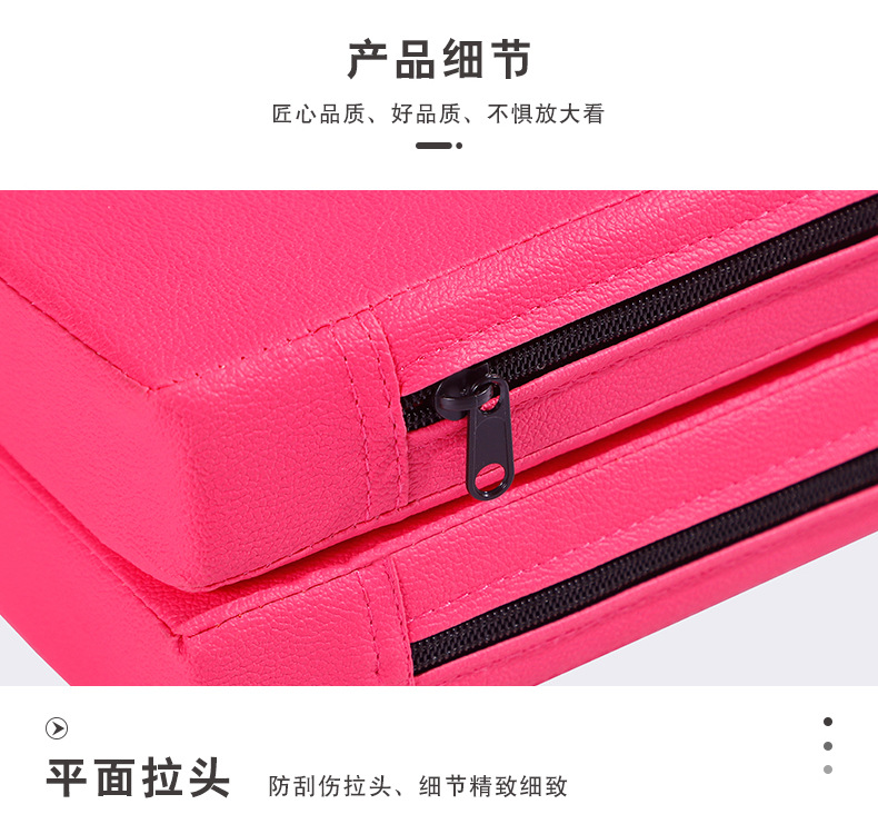 体操垫瑜伽垫 加厚便携可折叠仰卧起坐垫学生体操垫 舞蹈练功垫子详情22