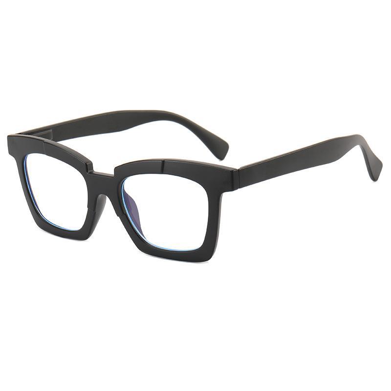 跨境新款方形平光眼镜7026电脑护目眼镜男红色女士防蓝光眼镜框架详情图2