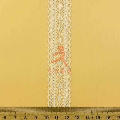 Factory direct sales of symmetrical high-density cotton thread lace round edge machine, cotton edge clothing and home DIY accessories in stock Specification image