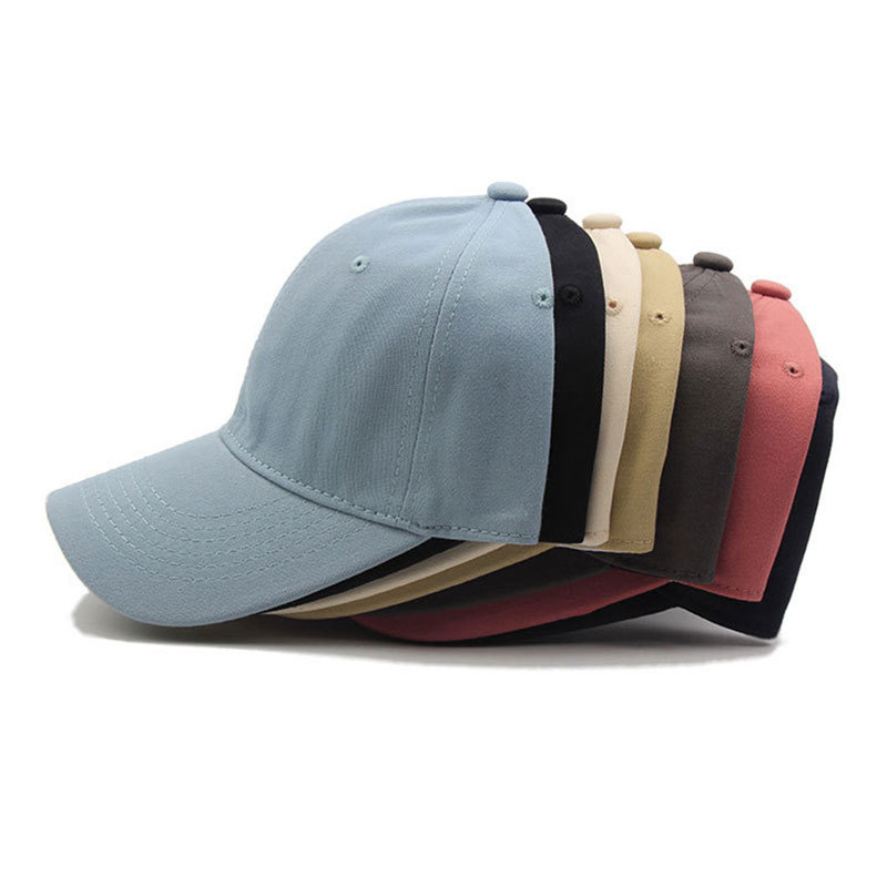 Hat Women Light Plate New Hat Male Japanese Casual Visor Outdoor Sports Baseball Cap Solid Color Cap details Picture