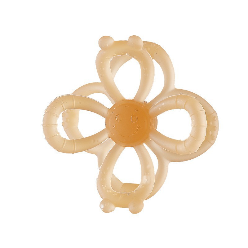 婴儿磨牙棒可水煮硅胶防吃手神器婴儿咬胶宝宝抓握训练安抚咬咬乐详情10