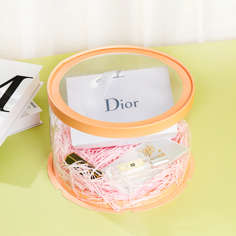 直销透明蛋糕/鲜花糕点甜品产品图