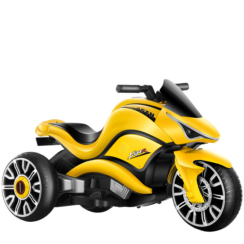 儿童电动摩托车可坐人女宝宝男孩小孩三轮车充电遥控玩具电瓶童车详情图5