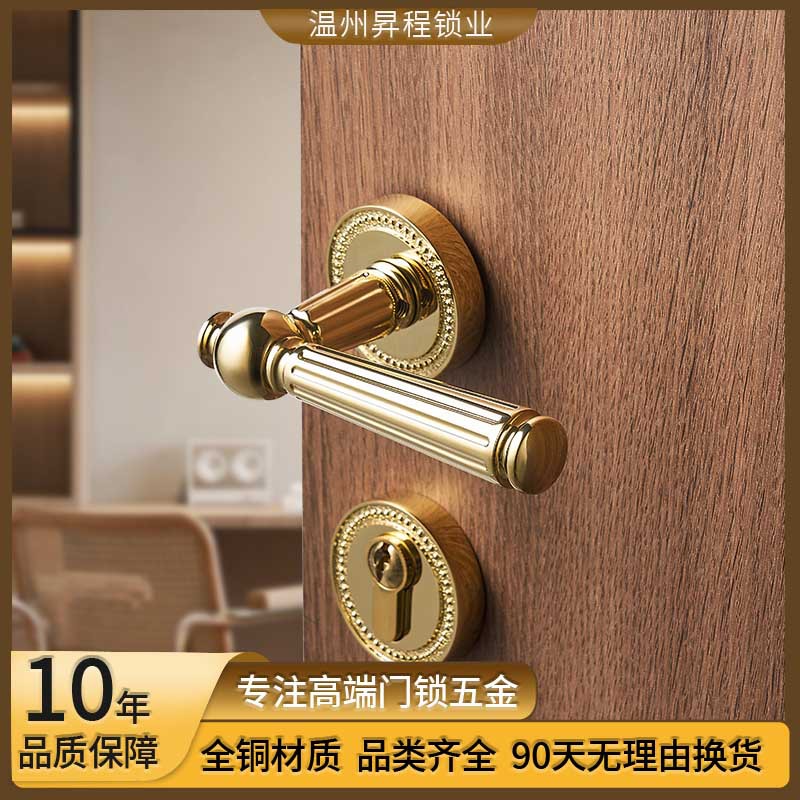 卧室分体门锁产品图