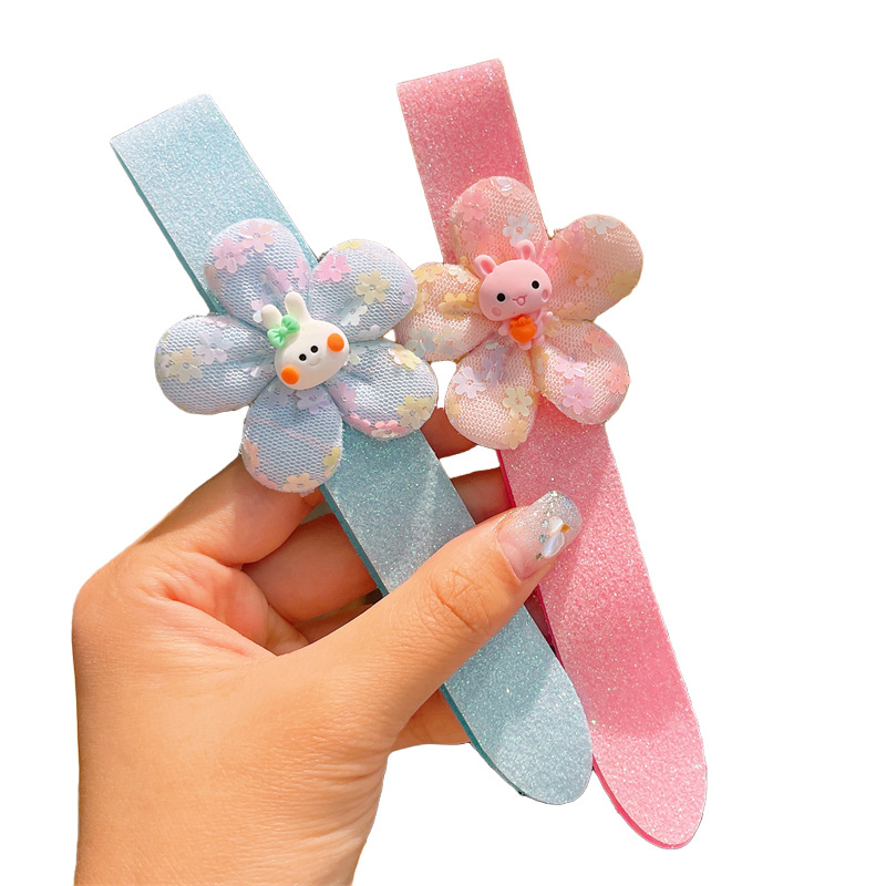 Kids' Headband Summer Posting Velcro Headband Girls' Hair Accessory Bangs Headband Hair Shredder Hairpin Hair Clip Item Picture