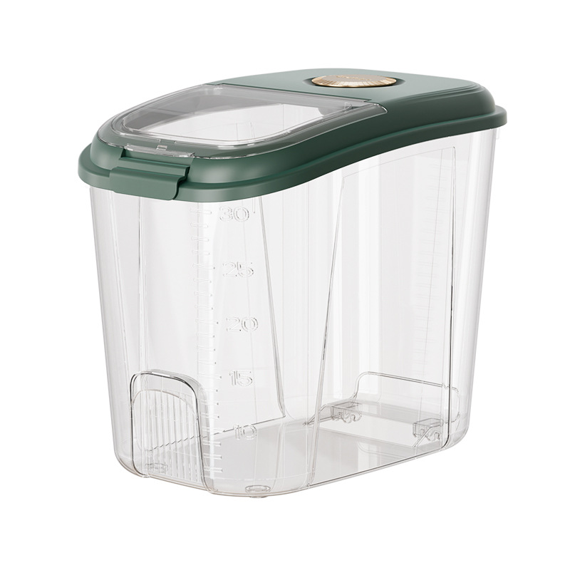 Rice bucket, insect-proof food-grade sealed household coarse grain storage box, grain storage, rice jar, rice box, flour and rice jar. 01012-8829 Item Picture