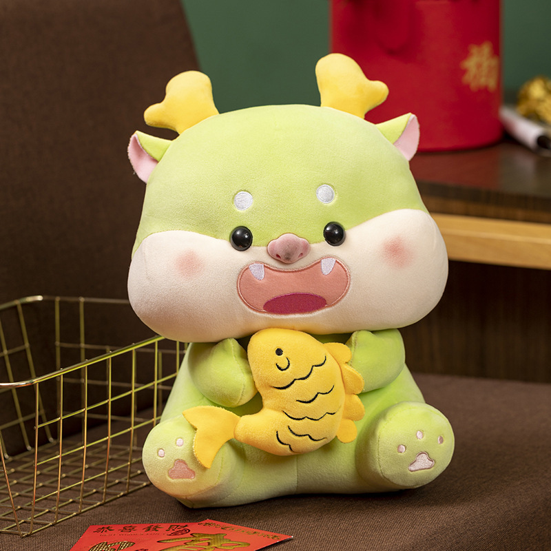 Mascot dolls, dinosaur plush toys, fish dolls every year, New Year gifts for children Application Scenario