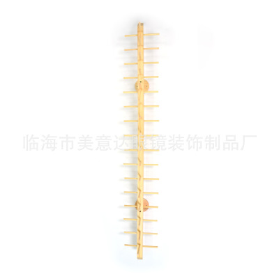 16 رفوف عرض لنظارات خشبية على الجدران Item Picture